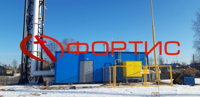 Фото №1 - Блочно-модульная котельная ТКУ 2200 кВт для школы с бассейном в г. Соколе, Вологодской области