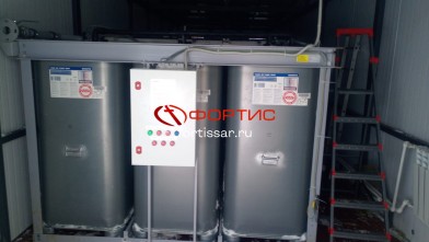 Блочно-модульная водогрейная газовая котельная ТКУ-1200
